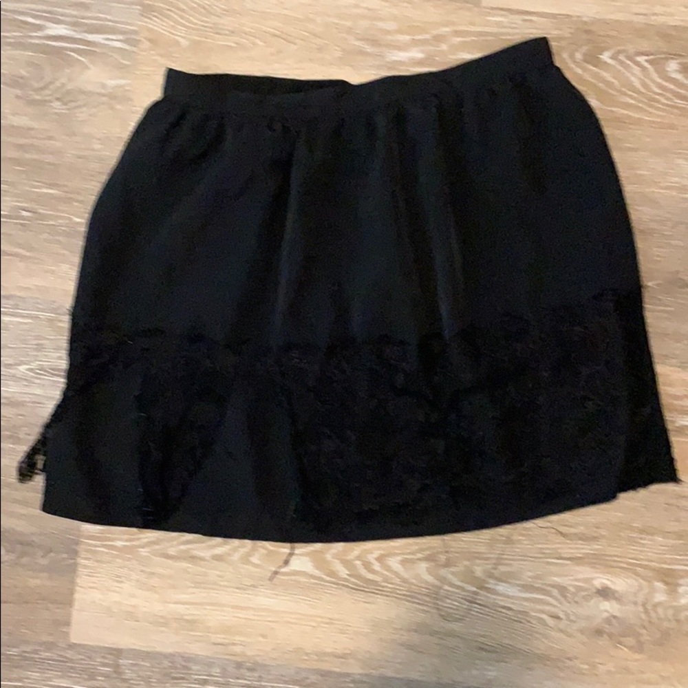 Black Mini Skirt